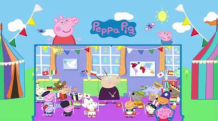 Peppa Pig English Episodes 3 Shadows, International Day, The Rainy Day Game