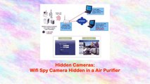 Wifi Spy Camera Hidden in a Air Purifier