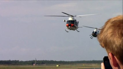 Tour De Sky 2014 Airshow Helicopters Oulu Finland EFOU