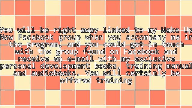 Wakeupnow - Wake Up Now Testimonial And Opportunity Information