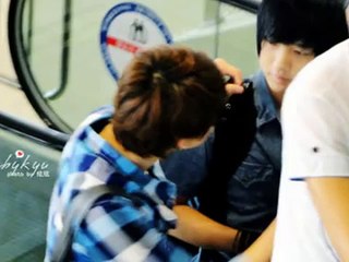 Yesung and Kyuhyun moment ^^