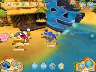 TRYING ANIMAL JAM PLAY WILD ON IPAD!!!