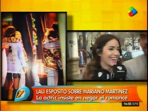 Lali Esposito habla de su relacion con Mariano Martinez
