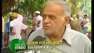 QUEM FOI MELHOR, SÓCRATES OU RAÍ? - ESPORTE ESPETACULAR