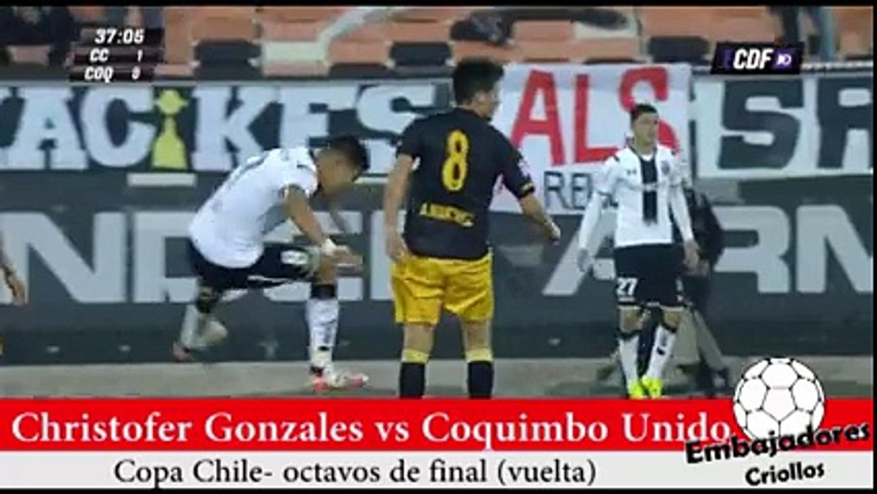 Christofer Gonzales: Colo Colo calificó de "brillante" su actuación en Copa Chile