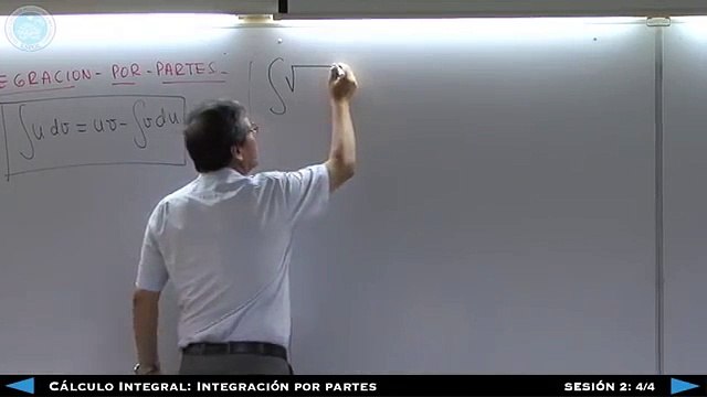 Cálculo Integral: Integración por Partes - Sesión 2 4/4