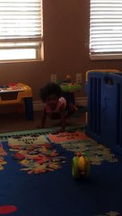 Dancing Baby At Lullaby 24 Hour Childcare (www.Lullaby-Childcare.com)