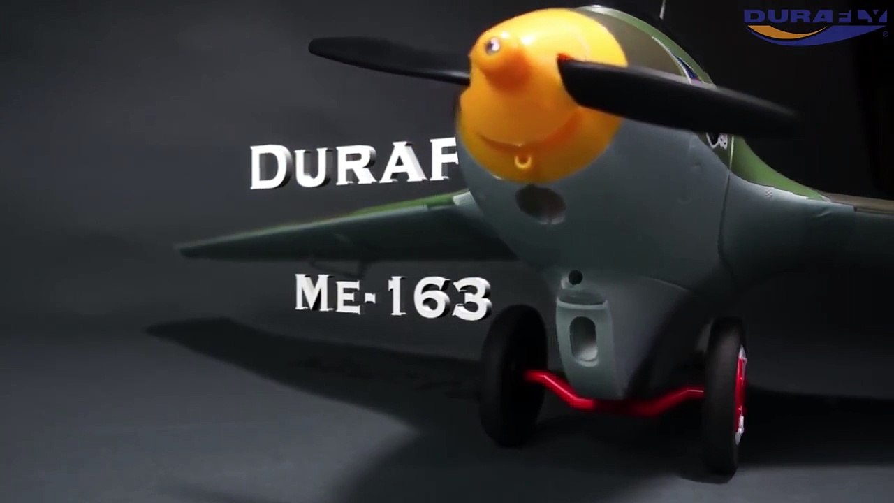 Durafly Me-163 Komet - RC Rocket Powered Fighter! - Product Video