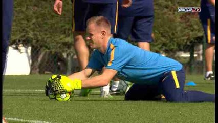 Ter Stegen back as Barcelona's international players make staggered return