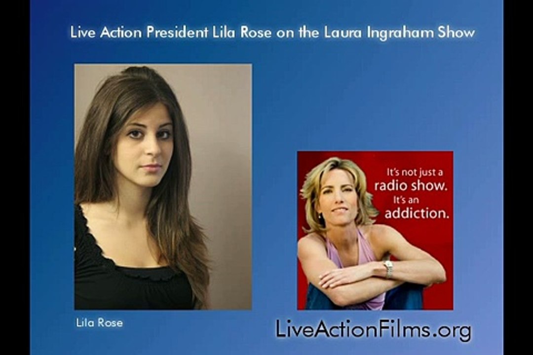 Lila Rose on the Laura Ingraham Show Discussing Undercover Investigation (part 2 of 2)