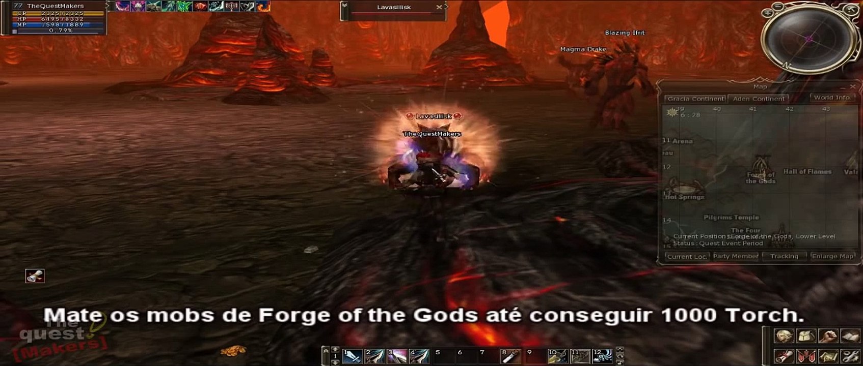 Lineage 2 - Quest de recipe de arma S (Gather The Flames) Level 74+