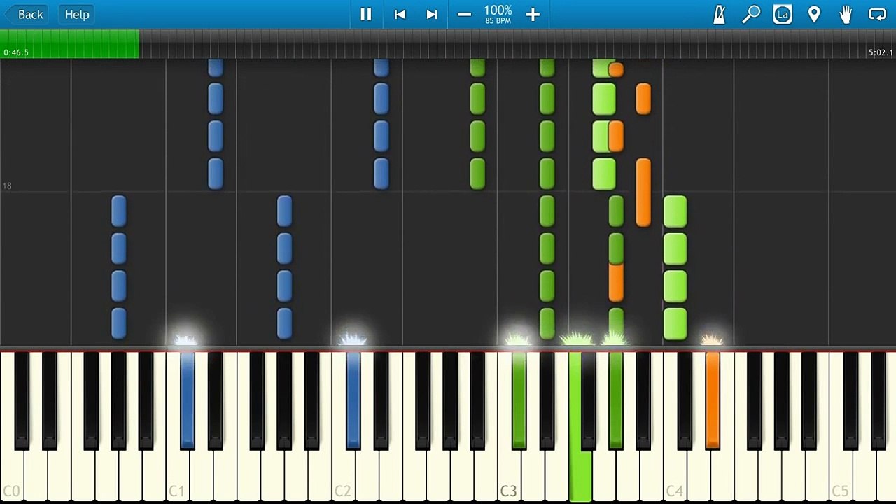 Green Day - Boulevard of Broken Dreams [Piano Tutorial] Synthesia