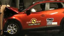 Le Mazda CX-3 obtient quatre étoiles aux crash-tests Euro NCAP