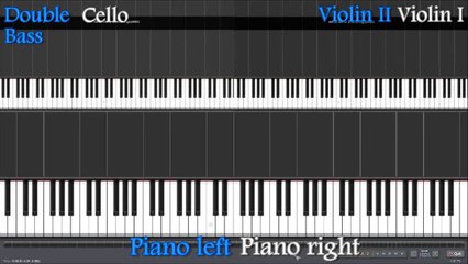 Mirror, Mirror   RWBY White Theme Piano, Violin, Cello & Double Bass Cover Tutorial mp4