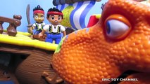 JAKE and the NEVER LAND PIRATES Parody Disney Junior Dinosaur Train Boris T Rex   Bucky