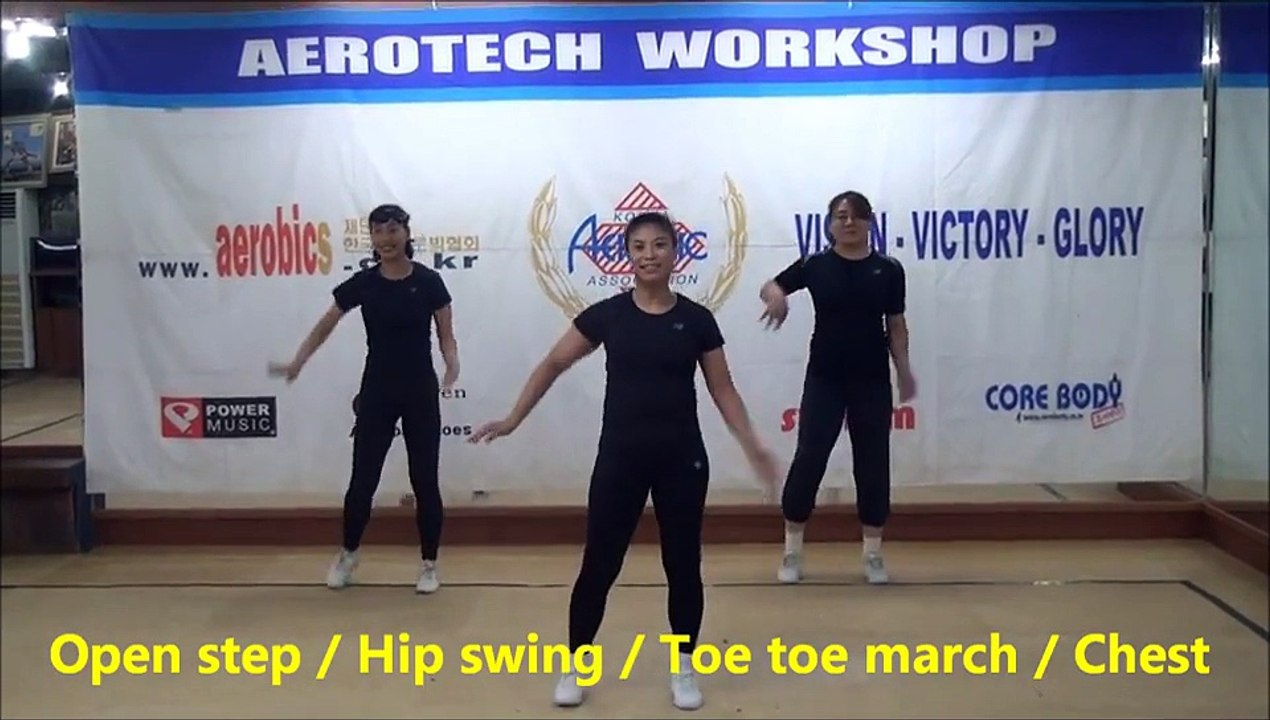 KOREA Aerobic _Aerobics Workshop _ Rabiosa (2015.7.4)
