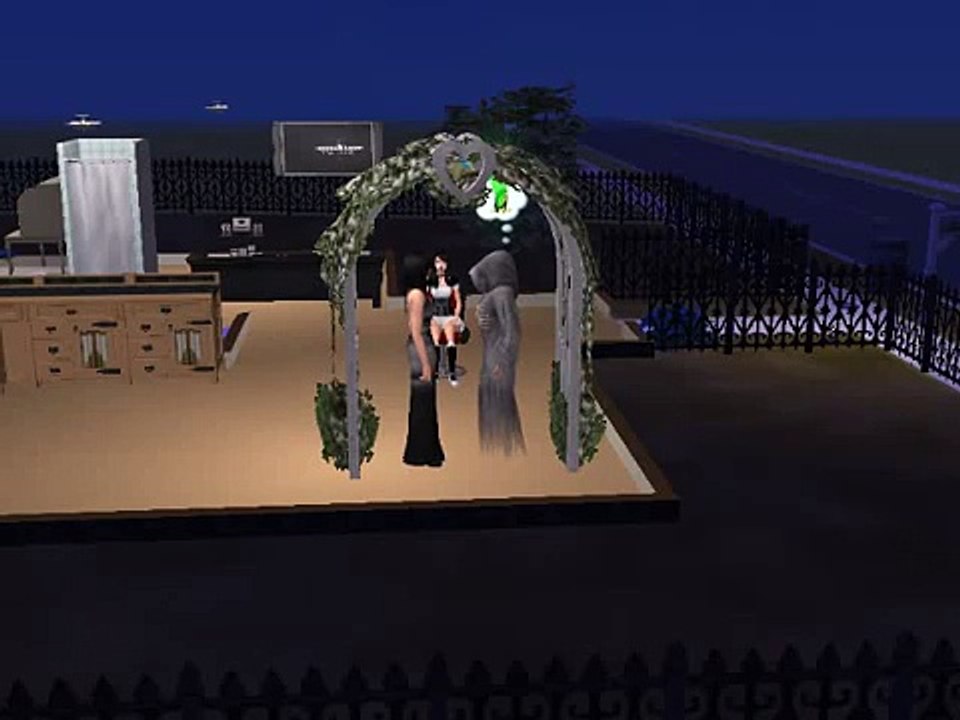 OMG! The Grim Reaper's wedding!