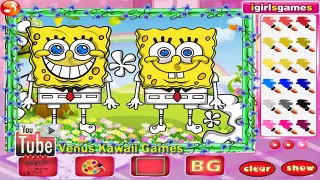 SpongeBob SquarePants Coloring your Characters - Nick Games