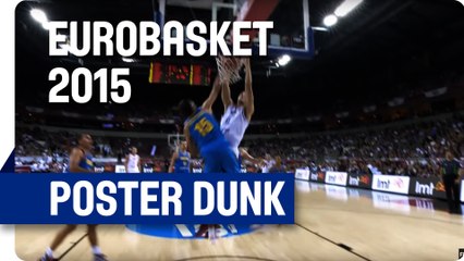 Berzins Posterizes Krutous! - EuroBasket 2015