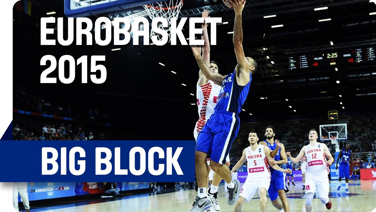 Ponitka with a Huge Block! - EuroBasket 2015