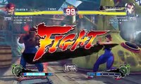 Ultra Street Fighter IV battle: Evil Ryu vs Chun-Li