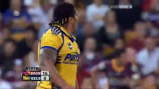 Moimoi Vs Hunt. Fuifui Moimoi Big run over Karmichael Hunt