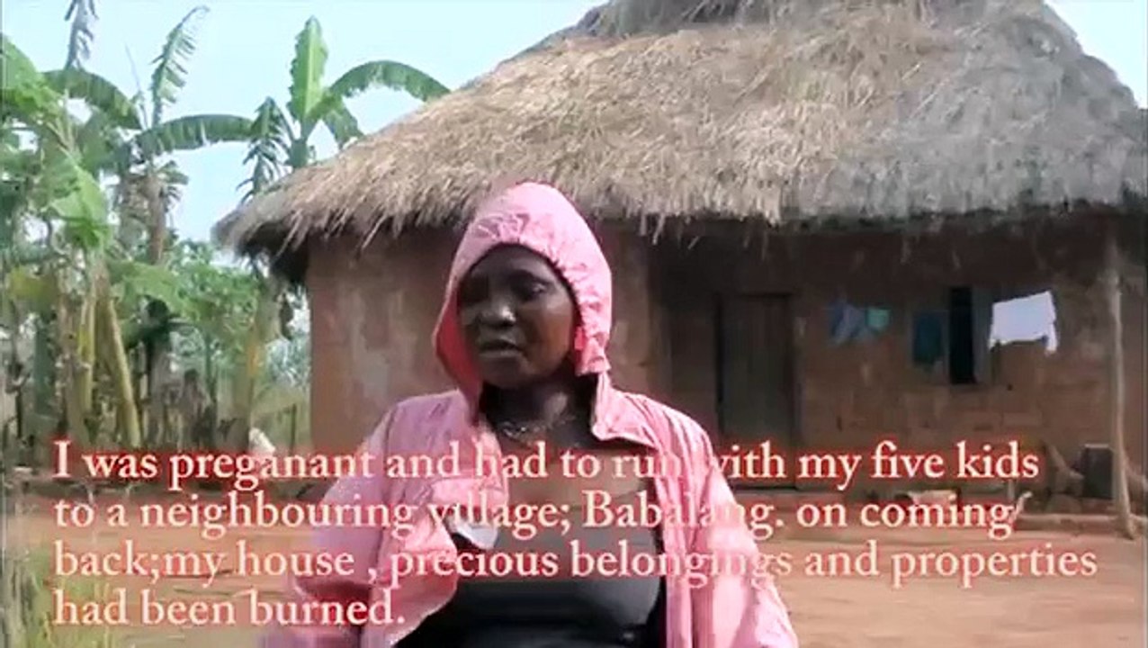Bafanji women share their experience during the War