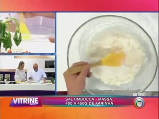 Saltimbocca com massa de pizza é receita deliciosa e tem gostinho da Itália