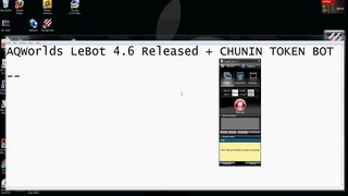 AQWorlds LeBot 4.6 Released!!! + Chunin Token Bot FREE NO SURVEY  --HD 1080p--