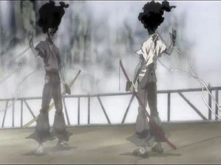 Afro Samurai vs afro robot bone111