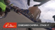 Onboard camera / Cámara a bordo - Stage 17 (Burgos / Burgos) - La Vuelta a España 2015