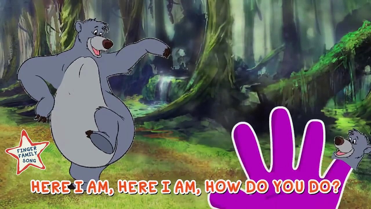 Finger Family Jungle Family| Jungle Book Finger Family | popular Nursery Rhymes For Kids