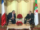 Le président Bouteflika reçoit Gérard Larcher
