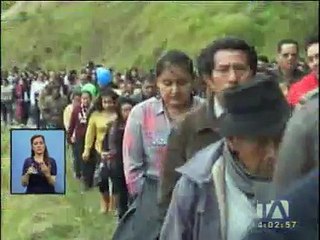 Más de 10 kilómetros caminaron los devotos de la Virgen del Rocío