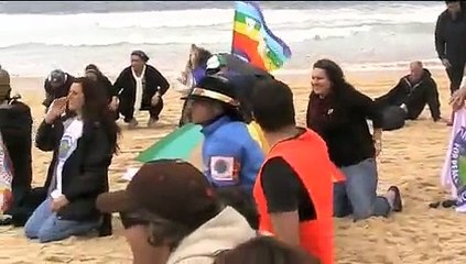 World March for Peace and Nonviolence, Bondi Beach, Sidney, 04.10.09