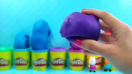 Huge Play Doh Compilation Creations Peppa pIg Spiderman Spongebob Playdough Toys