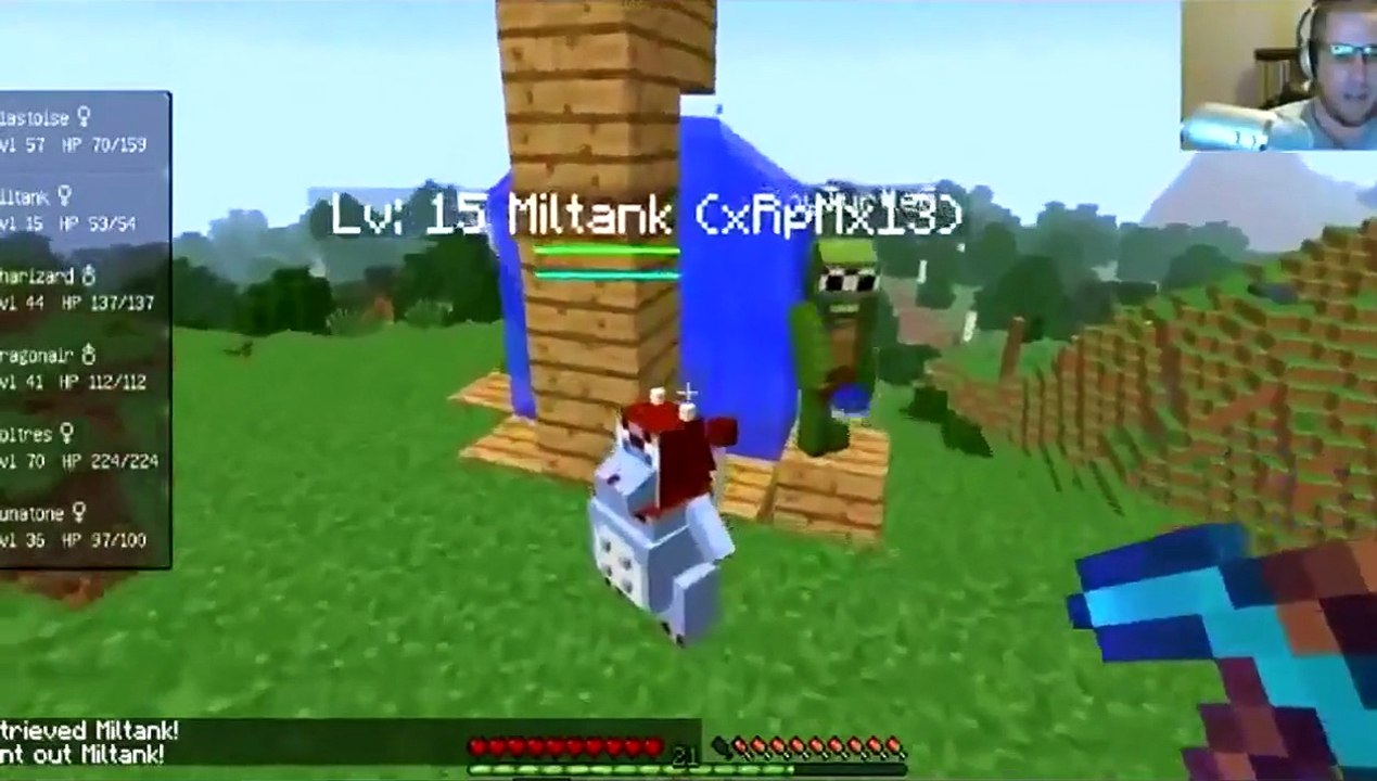 Minecraft stampylongnose stampylonghead | Pixelmon Minecraft Pokemon Mod Can We Get A Water Slide !