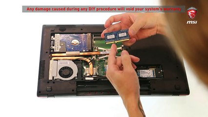 MSI GE60/70 Hardware Upgrade Tutorial
