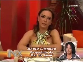 MARIO CIMARRO DESPEDIDO DE MAR DE AMOR