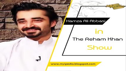 Hamza Ali Abbasi in Reham Khan Show Pictures