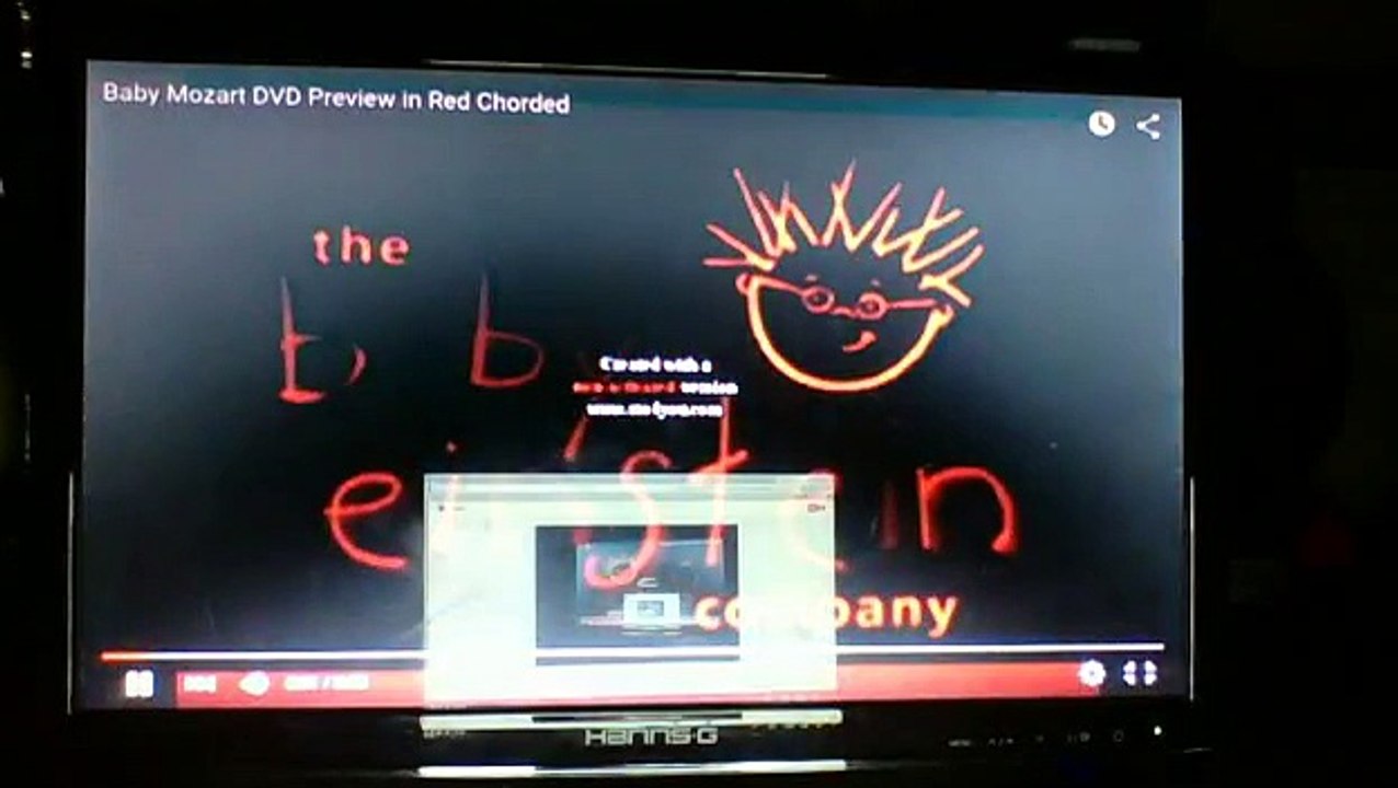 Baby Mozart DVD Preview in Red Chorded