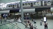 People moving at Central Station The Hague (Den Haag Centraal Station)