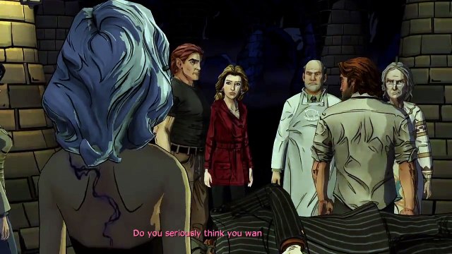 The Wolf Among Us: Bigby growls at Beauty