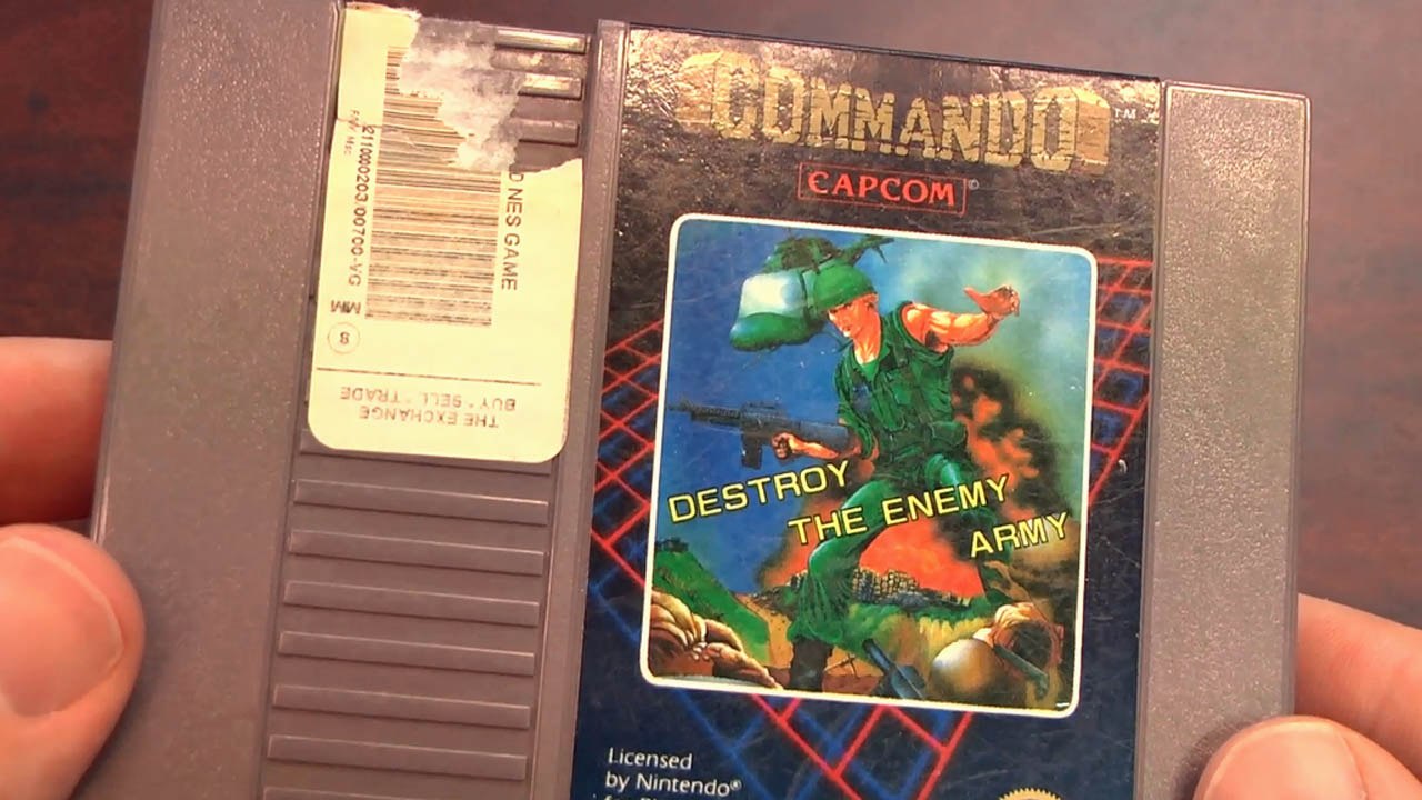 Classic Game Room - COMMANDO review for NES