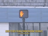 New pedestrian countdown signals!