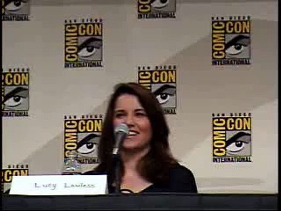 Lucy Lawless no Comic Con 2008 - 2