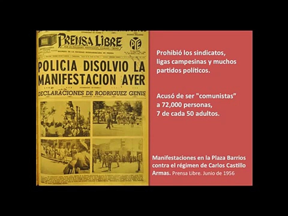 Historia del Conflicto Armado Interno en Guatemala