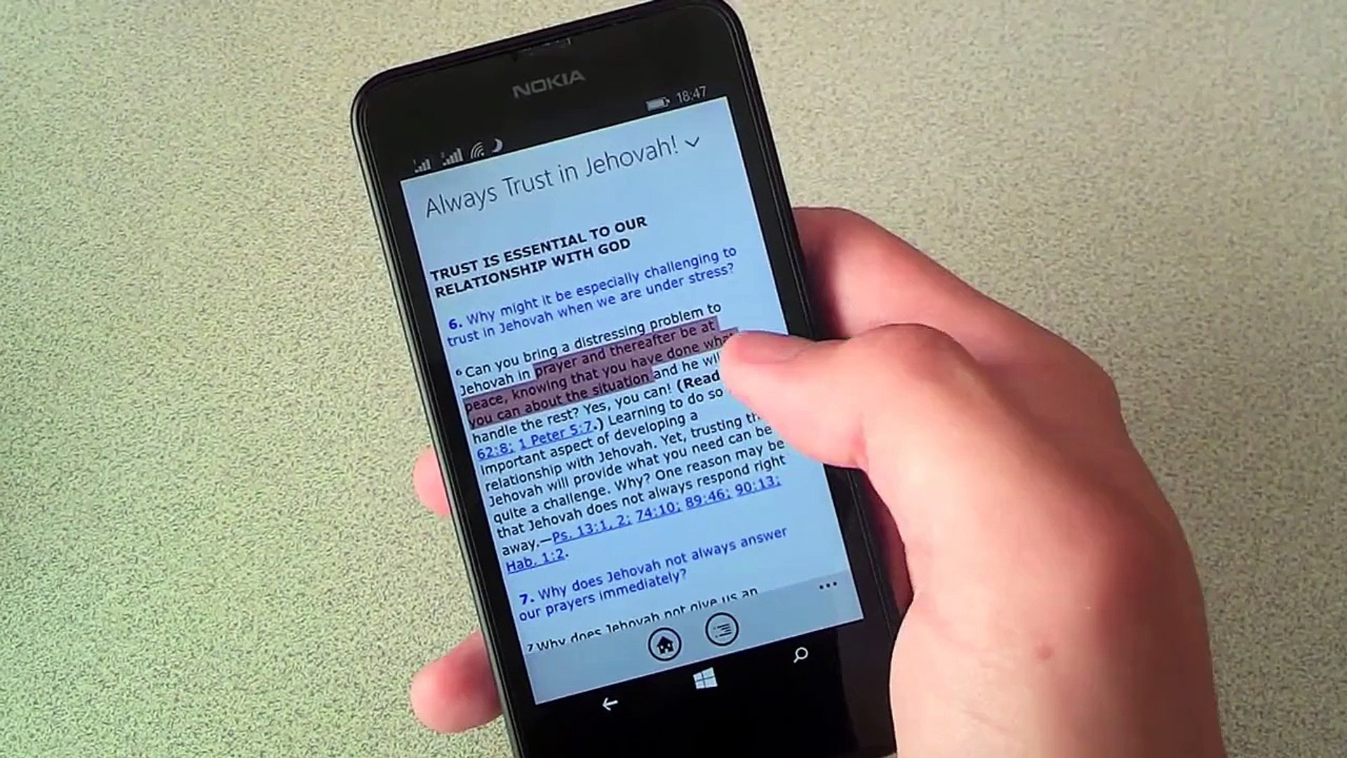 Jw Bible Reader App For Windows Phone 81