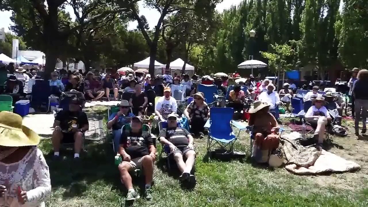 Lazer Lloyd performs at Hayward/Russell City Blues Festival 2015