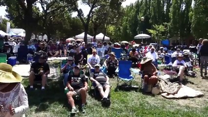 Lazer Lloyd performs at Hayward/Russell City Blues Festival 2015